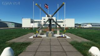 Screenshot 15 — Brighton City (Shoreham) Airport (EGKA) Scenery
