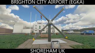 Screenshot 22 — Brighton City (Shoreham) Airport (EGKA) Scenery