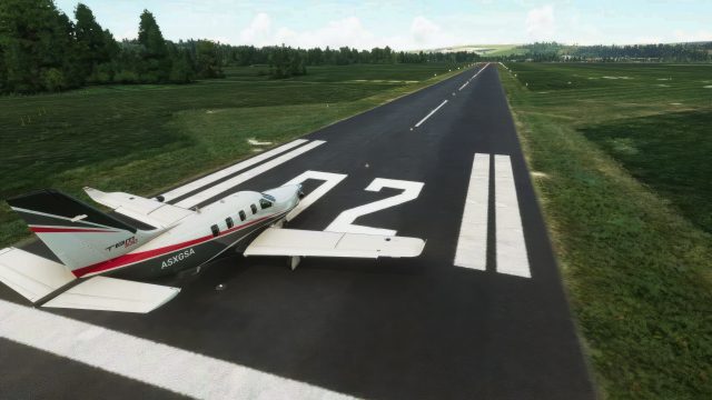 Screenshot 1 — Brighton City (Shoreham) Airport (EGKA) Scenery