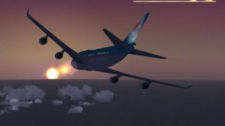 Screenshot 2 — Korean Air Boeing 747 Texture Pack