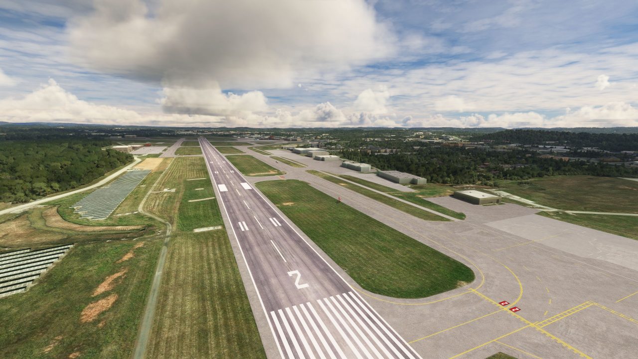 Chattanooga Metropolitan Airport / Lovell Field (KCHA) Scenery for MSFS
