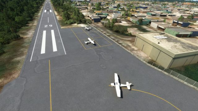 Screenshot 1 — Playa del Carmen Airport (PCE) Scenery