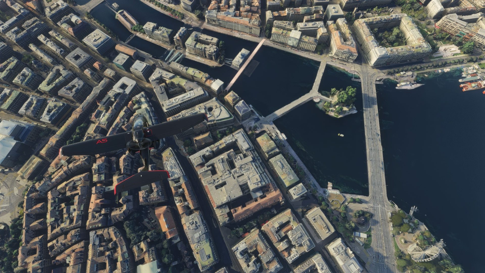 Geneva City Photogrammetry Scenery for MSFS