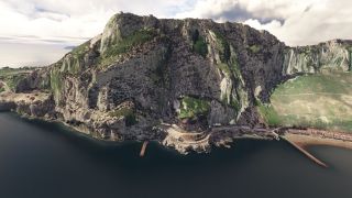 Screenshot 5 — Gibraltar Photogrammetry Scenery