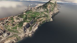 Screenshot 10 — Gibraltar Photogrammetry Scenery