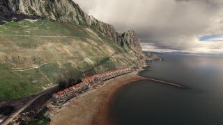 Screenshot 17 — Gibraltar Photogrammetry Scenery