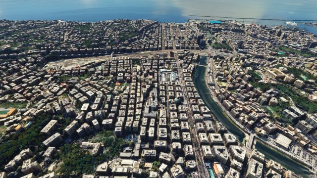 Screenshot 1 — Genoa Photogrammetry Scenery