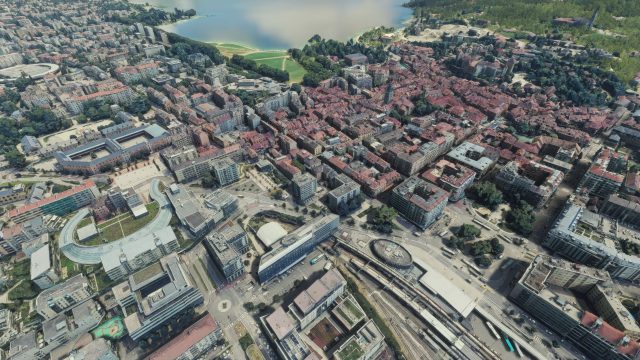Screenshot 1 — Annecy Photogrammetry Scenery