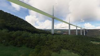 Screenshot 4 — Millau Viaduct Scenery