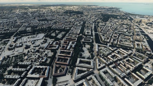 Screenshot 1 — Malmö City Photogrammetry Scenery