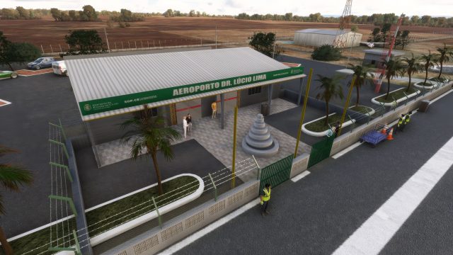 Screenshot 1 — Crateús Airport (SNWS) Scenery