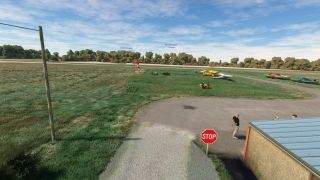 Screenshot 9 — Aérodrome de Sabonnères (LF3126) Scenery