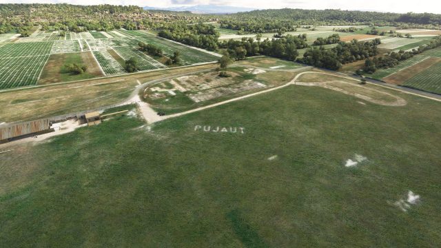 Screenshot 1 — Avignon Pujaut Airport (LFNT) Scenery