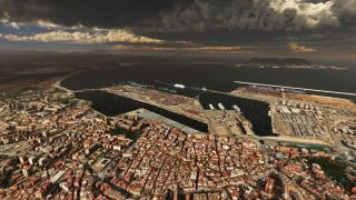 Screenshot 3 — Algeciras Photogrammetry Scenery