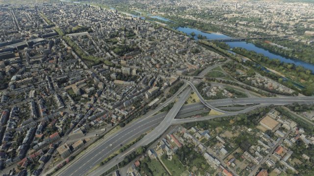 Screenshot 1 — Tours City Photogrammetry Scenery
