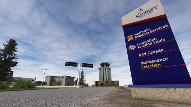 Screenshot 1 — Greater Sudbury Airport (CYSB) Scenery