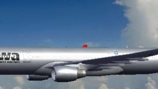 Screenshot 7 — US Airways/Northwest Airbus A330-300