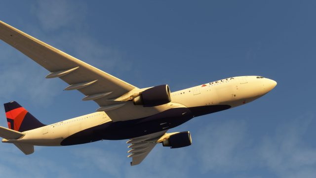 Screenshot 1 — Airbus A330-200 Mega Pack