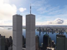 Twin Towers Mod: The Original World Trade Center Complex Scenery for MSFS (2020 & 2024) flight simulator
