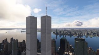 Screenshot 1 — Twin Towers Mod: The Original World Trade Center Complex Scenery