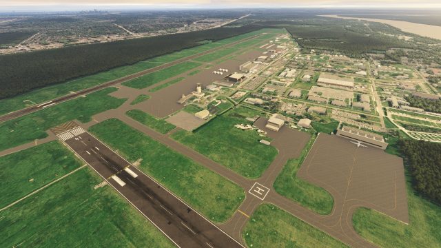 Screenshot 1 — Naval Air Station Joint Reserve Base New Orleans (KNBG) Scenery