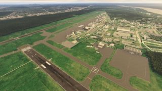 Screenshot 1 — Naval Air Station Joint Reserve Base New Orleans (KNBG) Scenery