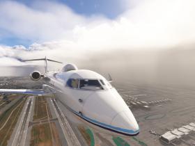 Bombardier Global 6000 / E-11A for MSFS (2020 & 2024) flight simulator