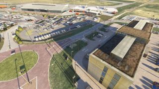 Screenshot 1 — Inverness Airport (EGPE) Scenery