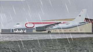 Screenshot 3 — DLR Flugbetriebe Airbus A320-232 reg D-ATRA