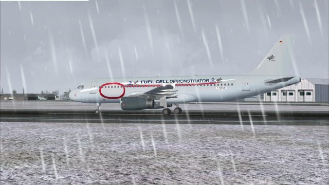 Screenshot 1 — DLR Flugbetriebe Airbus A320-232 reg D-ATRA