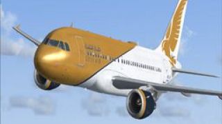 Screenshot 1 — Gulf Air Airbus A319-112 reg D-AKNM