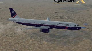 Screenshot 1 — British Airways Airbus A321 1980's livery