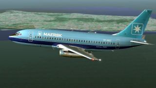 Screenshot 13 — Maersk Air Boeing 737-2L9 reg OY-MBZ