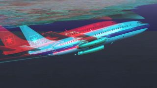 Screenshot 3 — Maersk Air Boeing 737-2L9 reg OY-MBZ