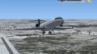 Screenshot 1 — Continental Express CRJ-700