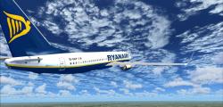 Ryanair Boeing 737-800, reg EI-DAP for FSX