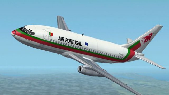 Screenshot 1 — Boeing 737-200 Air Portugal