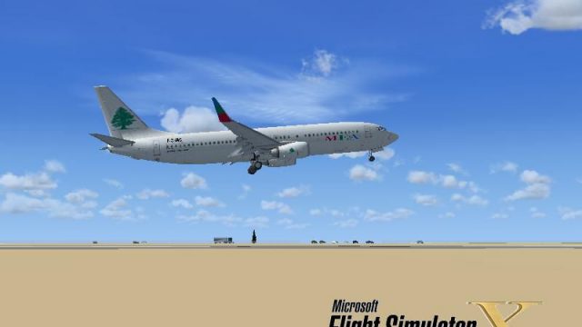 Screenshot 1 — Middle East Airlines Boeing 737-800