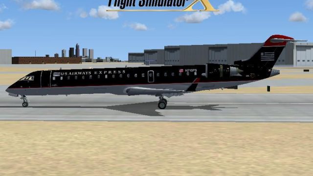 Screenshot 1 — US Airways Express Bombardier CRJ-700