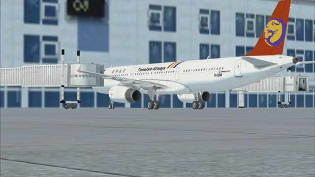 Screenshot 1 — TransAsia Airways Airbus A321
