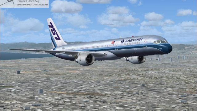 Screenshot 1 — Eastern/Delta Airlines Boeing 757-200