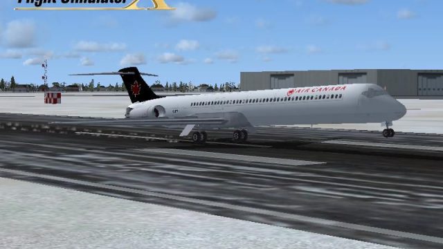 Screenshot 1 — Air Canada McDonnell Douglas MD-83