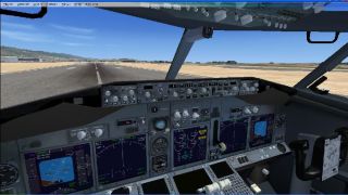 Screenshot 1 — Boeing 737 With Virtual Cockpit