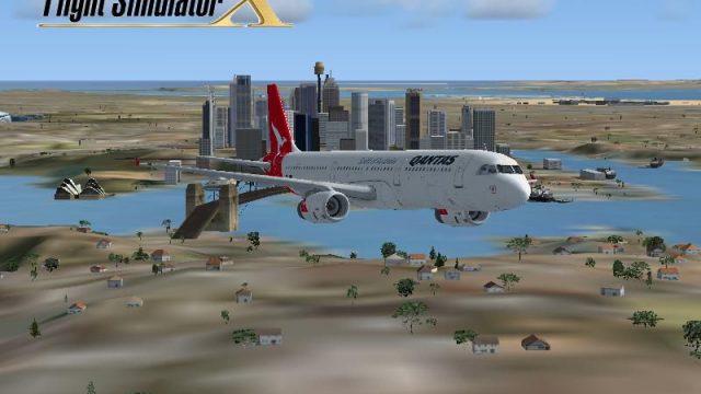 Screenshot 1 — Qantas Airways Airbus A321