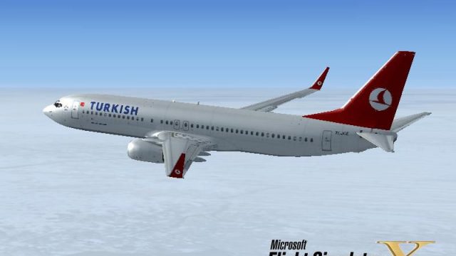 Screenshot 1 — Turkish Airlines Boeing 737-800 reg TC-JGE