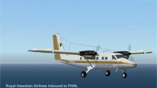 Screenshot 3 — / FS2002 Project Globe Twotter DHC6-300 Twin Otter. Royal Hawaiian Air Service