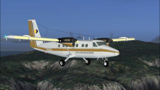 Screenshot 2 — / FS2002 Project Globe Twotter DHC6-300 Twin Otter. Royal Hawaiian Air Service