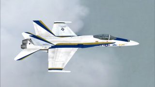 Screenshot 1 — McDonnell Douglas F-18A Hornet