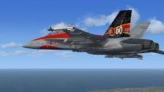 Screenshot 2 — Accel F/A-18 RCAF - 425 Sqn, 70 Years (1995)