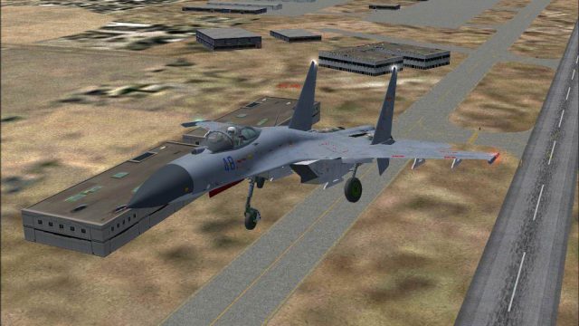 Screenshot 1 — Sukhoi Su-27 Flanker Package for FSX